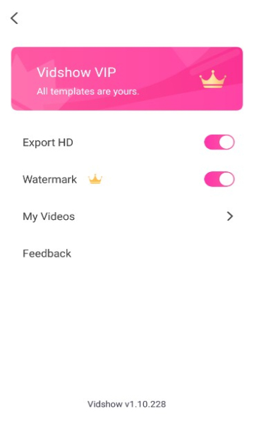 Vidshow视频剪辑vip会员免费版