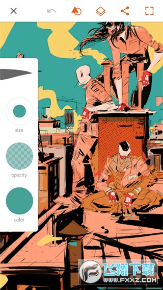Adobe Illustrator Draw矢量图片画板app