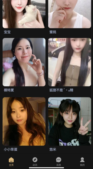 趣模交友软件