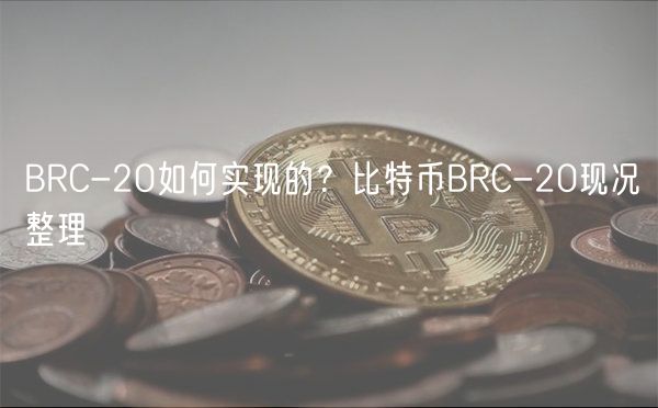 BRC-20如何实现的？比特币BRC-20现况整理