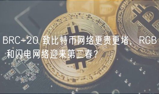 BRC-20 致比特币网络更贵更堵，RGB 和闪电网络迎来第二春？